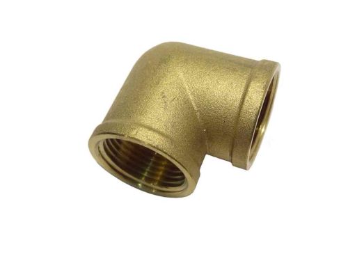 1" BSP Brass Female x Female Elbow