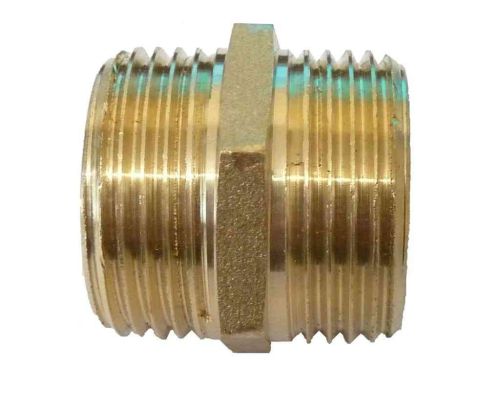 3/4" BSP Brass Hex Nipple