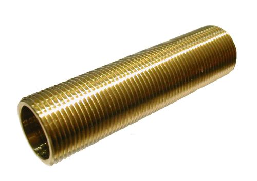 3/4" BSP x 100mm Long Brass Running Nipple