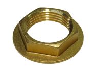 1" BSP Brass Flanged Back Nut