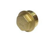3/4" BSP Brass Flanged Blanking Plug