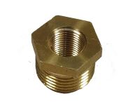 3/8" x 1/8" BSP Brass Reducing Bush