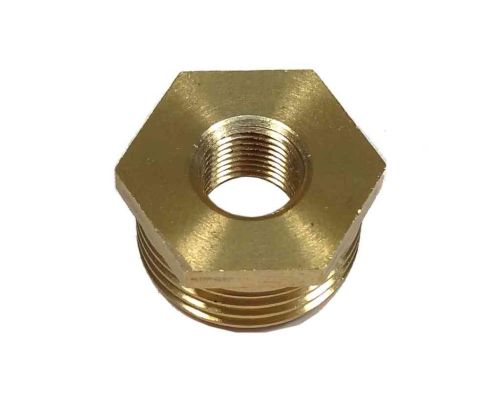 1/2" x 1/8" BSP Brass Reducing Bush