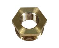 1/2" x 1/4" BSP Brass Reducing Bush