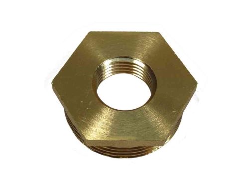 1-1/4" x 1/2" BSP Brass Reducing Bush