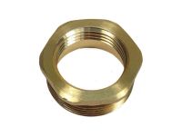 1-1/4" x 1" BSP Brass Reducing Bush