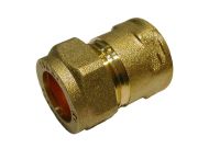 15mm Compression x 3/8" BSP Female Iron Straight Adaptor