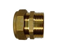 35mm Compression x 1-1/4" BSP Male Iron Straight Adaptor