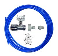 Fridge Plumbing Kit With Self Cutting Valve, Adaptor, 4m Pipe & Fridge Connector