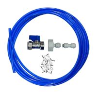 Fridge Plumbing Kit With Valve, Adaptor, 4m Pipe & Pipe Connector