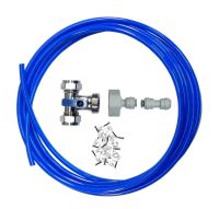 Fridge Plumbing Kit With Tee Valve, Adaptor, 4m Pipe & Pipe Connector