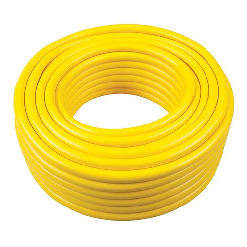 Heavy Duty Garden Hose Pipe Anti Kink Yellow 30m Long