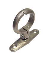 1" Black Malleable Iron School Board Pipe Clip