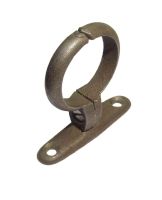 1-1/4" Black Malleable Iron School Board Pipe Clip