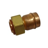 22mm x 3/4" BSP Solder Ring Straight Tap Connector