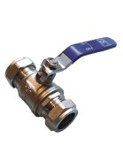 22mm Lever Ball Valve With Blue Handle