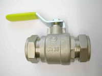 28mm Gas Lever Ball Valve With Yellow Handle