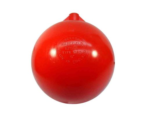 6" Plastic Round Ball Float For 1/2" or 3/4" Ball-cock Valve
