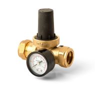 Pressure Reducing Valve With Gauge