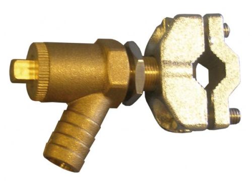 15mm Self Cutting Drain Off Saddle Valve / Drain Cock