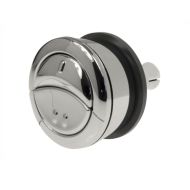 Wirquin Jollyflush Dual Flush Toilet Push Button (Grey Back Nut)