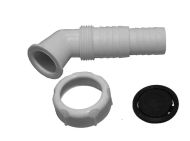 Washing Machine Waste Pipe Connector Nozzle (Angled) 