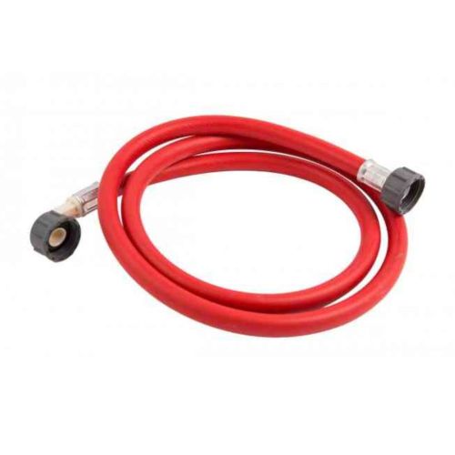 1.5m Red / Hot Washing Machine Inlet Hose