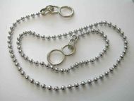 Chrome Chain For Kitchen Sink Plug 15" Long