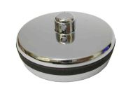 Chrome Kitchen Sink Plug / Bath Plug (Chrome Plated Plastic)
