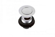 Bathroom Basin Waste With Click Clack Plug - Slotted Tail