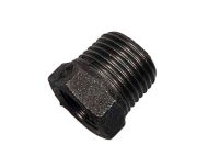 1/2" x 3/8" BSP Black Malleable Iron Reducing Bush