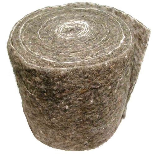 Pipe Insulation Lagging Wool Felt Wrap 7m Roll