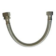 15mm x 3/8" BSP Flexible Tap Connector Hose 300mm Long