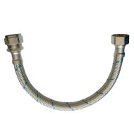 15mm x 1/2" BSP x 300mm Long Flexible Tap Connector