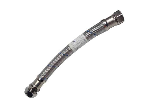 Large Bore 22mm x 3/4" BSP x 300mm Long Flexible Tap Connector