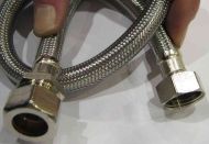 15mm x 1/2" BSP x 500mm Long Flexible Tap Connector