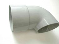 68mm Downpipe Shoe Grey