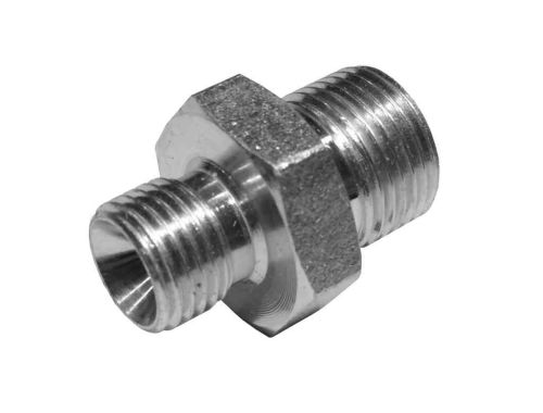 3/8" x 1/4" BSP Oil Line Adaptor Nipple (Cone Ends)
