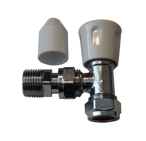 15mm Angled Radiator Valve