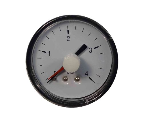 4 Bar Water Pressure Gauge With 1/4" BSP Back Connection