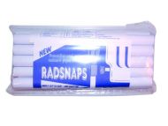 15mm White Radsnap Radiator Pipe Covers (10 Pack)