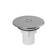 McAlpine ST90CPTOP+TUBE 113mm CP Shower Waste Cover Plate