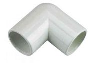 Overflow Elbow 21.5mm Solvent Weld PVC-U
