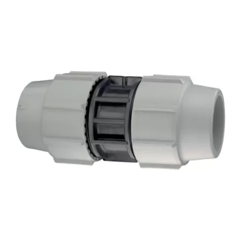 20mm MDPE Straight Coupling Plasson PL070100020