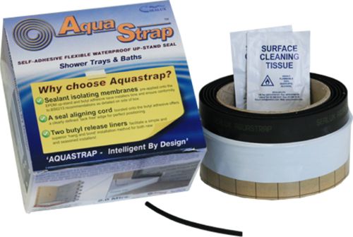 3.2m Aquastrap Shower Tray Flexible Upstand Seal