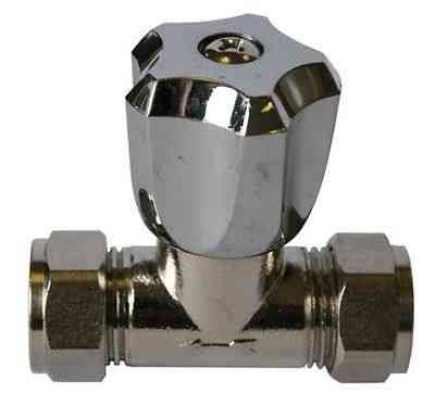 15mm Chrome Shower Needle Valve