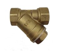 3/4" BSP Brass In-Line Y Strainer / Filter