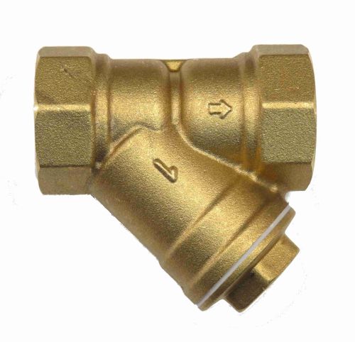 1" BSP Brass In-Line Y Strainer / Filter