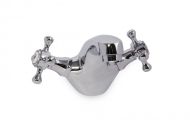 Chrome Victorian Monobloc Basin Mixer Tap