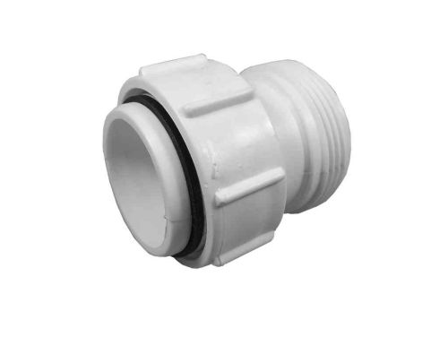 1-1/2" BSP Male x Female Coupling 2" Long McAlpine T12A-2